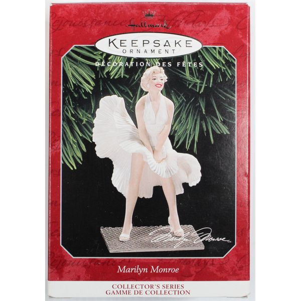 HALLMARK KEEPSAKES MARILYN MONROE TREE ORNAMENT