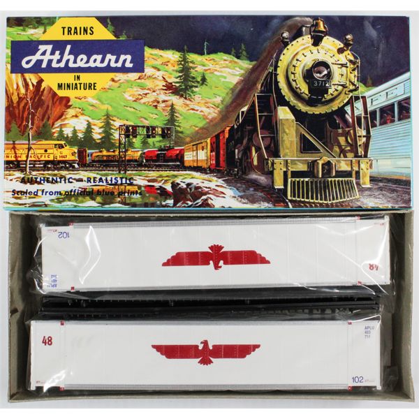 ATHEARN SANTA FE 40' CONTAINER CARS