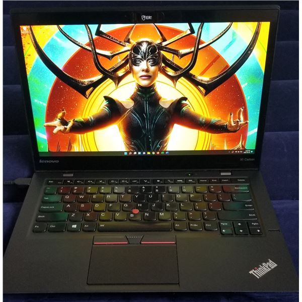 LENOVO THINKPAD X1 CARBON 2K UHD TOUCHSCREEN ULTRABOOK INTEL i5/8 GB RAM