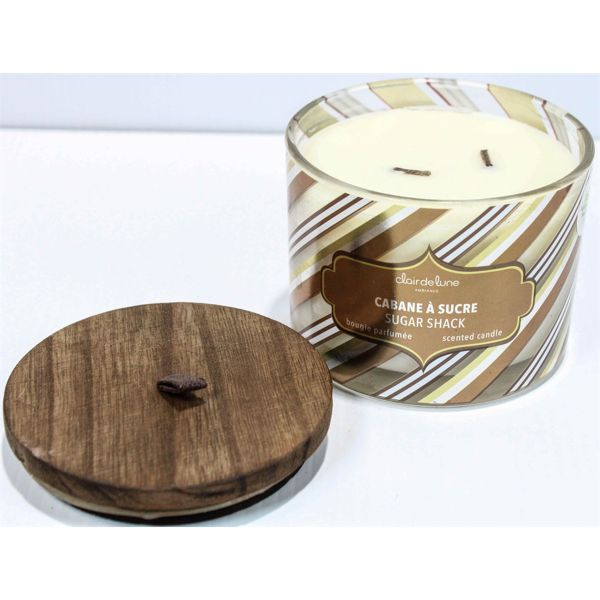 CLAIR DE LUNE SOY WAX CANDLE - SUGAR SHACK 