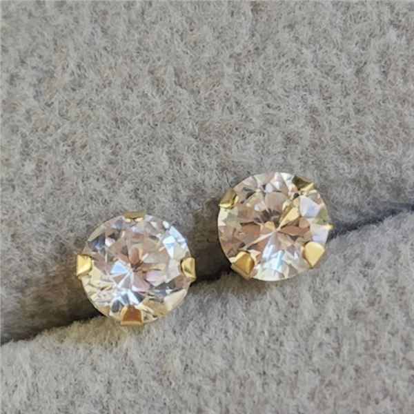 $240 14K  CZ Earrings