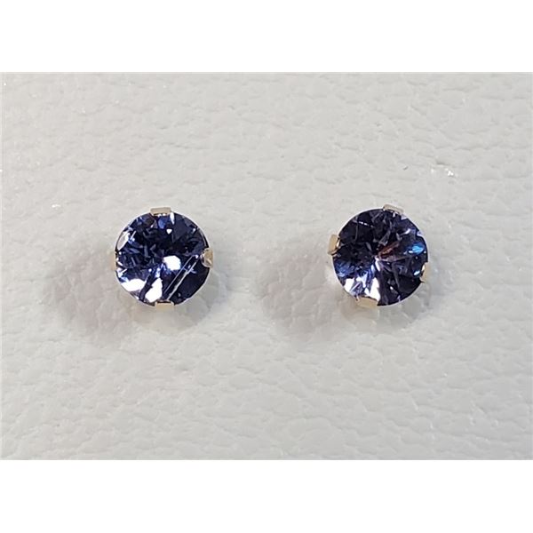 $250 10K  Tanzanite(0.6ct) Earrings