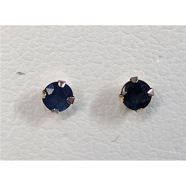 $250 10K  Sapphire(0.5ct) Earrings