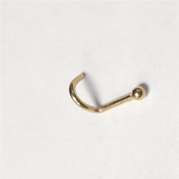 $60 14K  0.14G Nose Pin