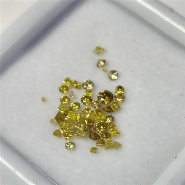 $600  Treated Yellow Diamond(APP 1ct)