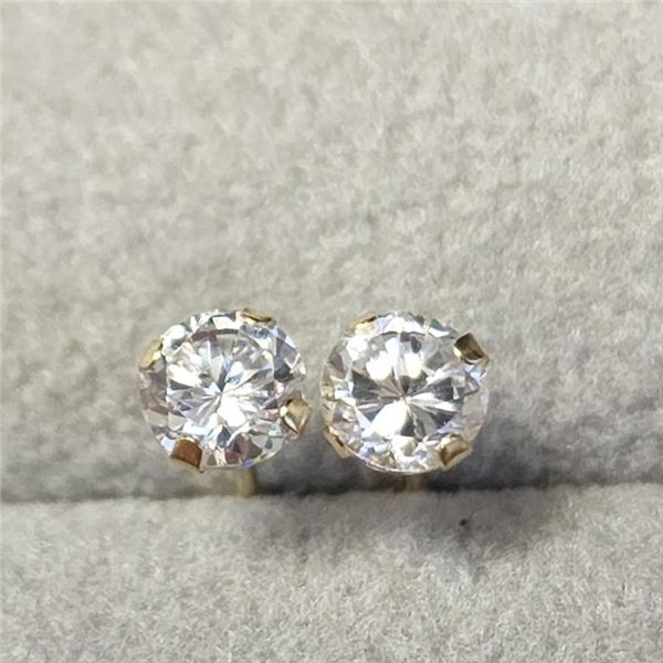 $240 14K  Cz  Earrings