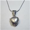 Image 1 : $60 Silver Heart 16" Necklace