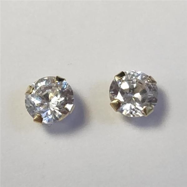 $300 14K  CZ Earrings