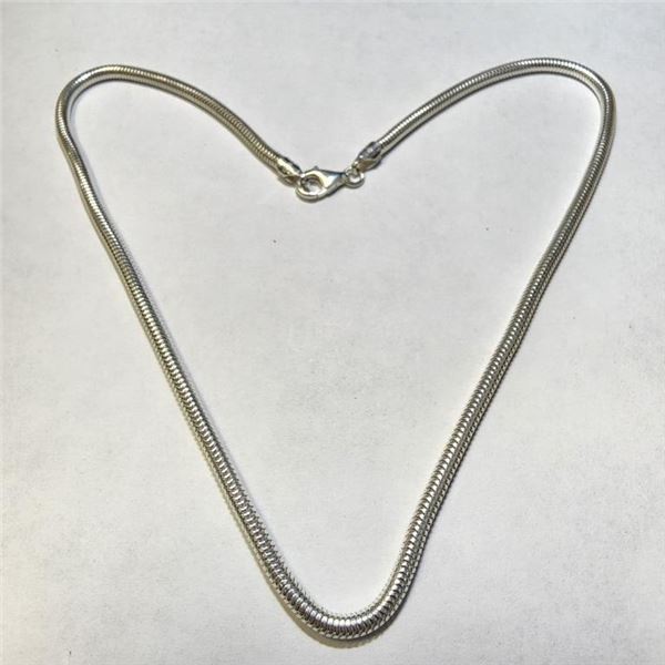 $150 Silver 13.4G 16" Necklace