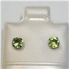 Image 1 : $160 10K  Peridot Earrings