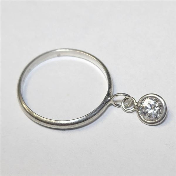 Silver CZ Ring