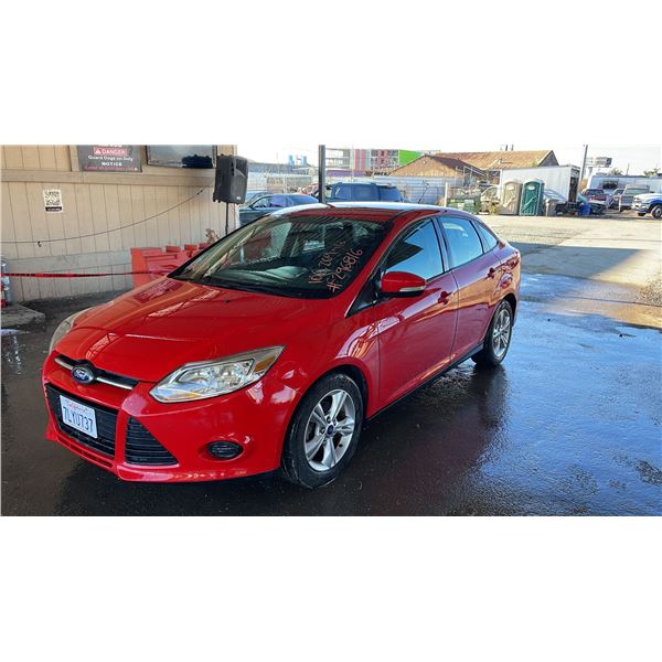 2013 FORD FOCUS SE MAINTENANCE SCHEDULE visual data 8