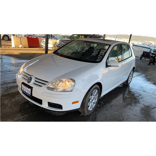2007 Rabbit From Factory 2007 Volkswagen Rabbit PZEV