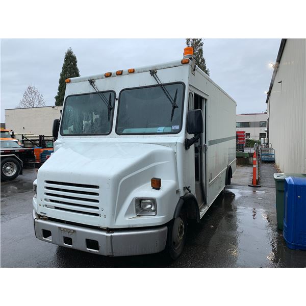 2006 FREIGHTLINER MT45, 2DR WORK TRUCK, WHITE, VIN # 4UZAAPBW76CW49180