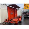 Image 2 : 2004 CROWN CONSTRUCTION ENDURON, PORTABLE TRAILER, ORANGE, VIN # 2EP53030641010480
