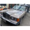 Image 1 : 1987 ROLLS ROYCE SILVER SPUR, 4DR SEDAN, BROWN, VIN # SCAZN42A7HCX16823