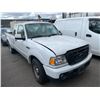 Image 2 : 2008 FORD RANGER SPORT, 4DR XCAB PU, WHITE, VIN # 1FTYR44U68PA28398