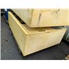 Image 2 : YELLOW 2 DOOR METAL 43"W X 18"D X 67"H FLAMMABLE LIQUIDS STORAGE CABINET ( HAS DENTS, MAY OR MAYNOT