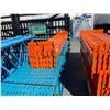 Image 2 : ** 23 BLUE 3 LOCK 8' INDUSTRIAL PALLET RACKING CROSSBARS &