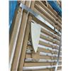 Image 2 : PALLET OF ASSORTED 39 1/4" X 39 1/4" DESIGNER CERAMIC FLOOR TILES *APPROXIMATELY 28 TILES PER