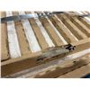 Image 2 : PALLET OF ASSORTED 39 1/4" X 39 1/4" DESIGNER CERAMIC FLOOR TILES *APPROXIMATELY 28 TILES PER