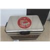 Image 2 : Brand New Coleman Stainless Steel Portable Cooler - Won in a Car Show