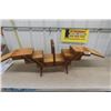 Image 3 : Wooden Folding Sewing Basket