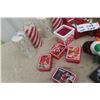 Image 8 : Quality Fancy Christmas Ornaments, Candles, Serving Tray