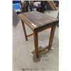 Image 2 : Rustic Cutting Board Table 18" x 30" x 33"