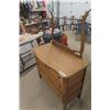 Image 2 : Oak Dresser with Wash Stand Harp