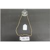 Image 1 : 10K Gold 20" Rope Necklace Total Weight 6.07g