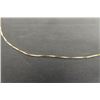 Image 2 : 10K Gold 21" Box Chain Necklace Total Weight 1.52g