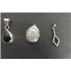 Image 2 : 7 Various Sterling Silver Pendants