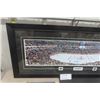 Image 2 : Winnipeg Jets Opening Face Off Framed Panoramic Picture with Jets Scrapbook - Free Press 18" x 46"