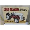 Image 2 : 5 Modern Tin Signs ; Ford Tractor, John Deere Parking, Goodyear, AC Plugs, Texaco