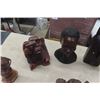 Image 2 : Assorted Wooden Carved Animals; Elephant, Turtle, Ducks, Monkey with Camera plus more