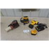 Image 1 : DeWalt 12V Drill with 2 Batteries & DeWalt + Rigid (with charger)  Power Sanders