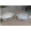 Image 2 : 5 Corning ware Blue Cornflower Casseroles with 4 Lids