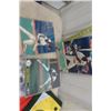 Image 2 : Assorted Sports Lot; Caps, Tray, Flag, Duffle Bag plus more