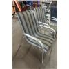Image 2 : 4 Patio Chairs