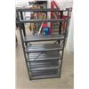 Image 1 : 6 Tier Metal Shelf 11" x 30" x 58"