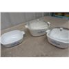 Image 2 : Corning Ware, Pyrex, Melmac, Staffordshire Covered Dish