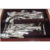 Image 2 : Silverware in Chest, Nobility Plate, Collection of Spoons plus Extras