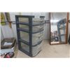 Image 2 : 2 Stacking Storage Shelves + Mirror 16" x 40"