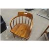 Image 2 : Nice Oak Caboose Chair, Denmark Teak Chair, Wicker Seat Chair