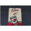 Image 2 : Metal Advertising Palm Press Marathon Blue Red Indian Limited Edition #6 of 20 Manitoba Made