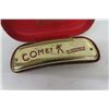 Image 2 : 3 Vintage Harmonicas - All in Original Boxes + Working; Hohner Comet, Germany, Hohner Marine Band, H