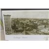 Image 2 : 2 Different Mounted Photos on Board of Historic Exchange District in Winnipeg 12" x 34" - Excellent 