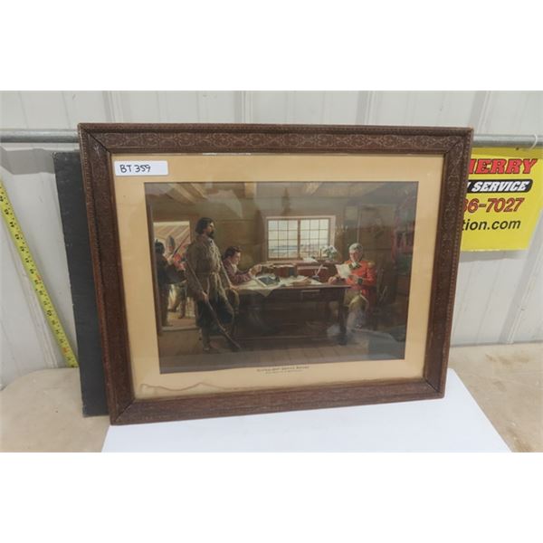Early Historic Canadian Print of General John Graves Simcoe - 1st ...