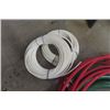 Image 2 : Assorted Rolls of Hose + Piping ; 5/8" Pex Red, Green is 2.5"